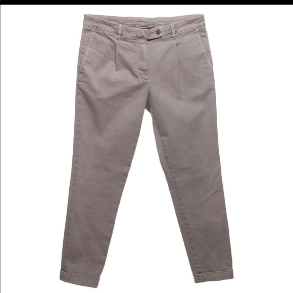 New Anthro St. Emile Khaki Chino Trouser Pants - Picture 4 of 8